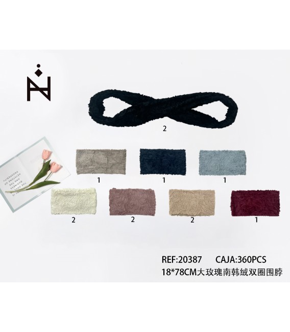 Cuello Mujer Pelo Suave