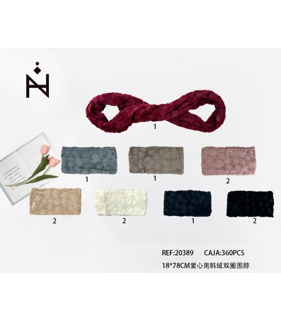 Cuello Mujer Pelo Suave