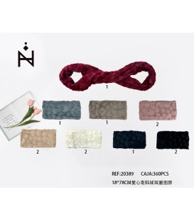 Cuello Mujer Pelo Suave