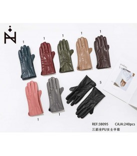 Guantes Polipiel Para Mujer