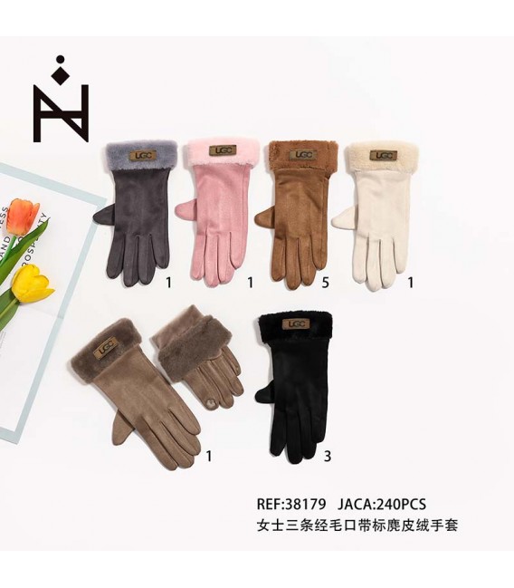 Guantes Mujer Con Pelo