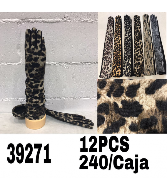 Guantes Largo De Leopardo