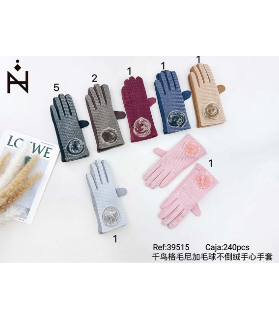 Guantes Antelina Con Pompon