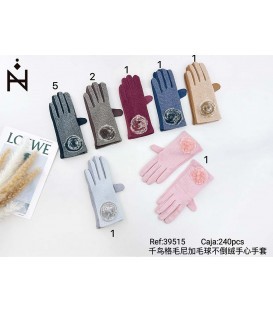 Guantes Antelina Con Pompon