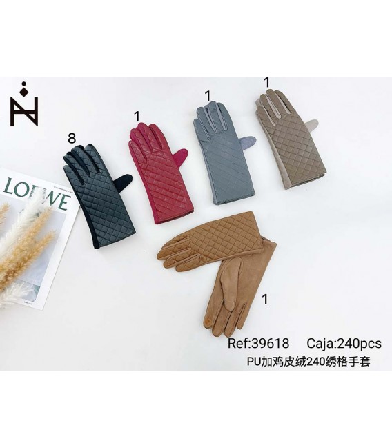 Guantes Mujer Polipiel