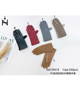Guantes Mujer Polipiel