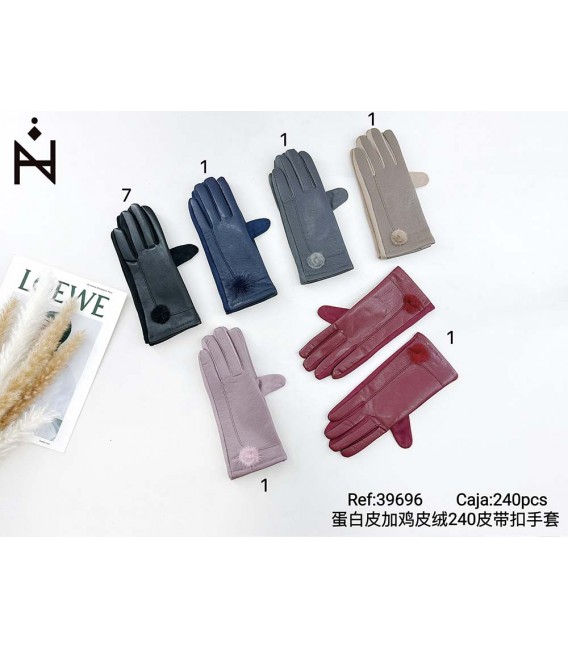 Guantes Mujer Polipiel