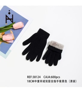 Guantes Infantil Negro