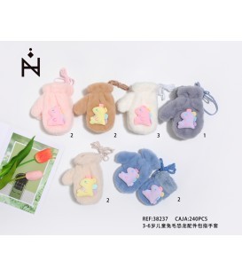 Guantes Infantil Dinosaurio