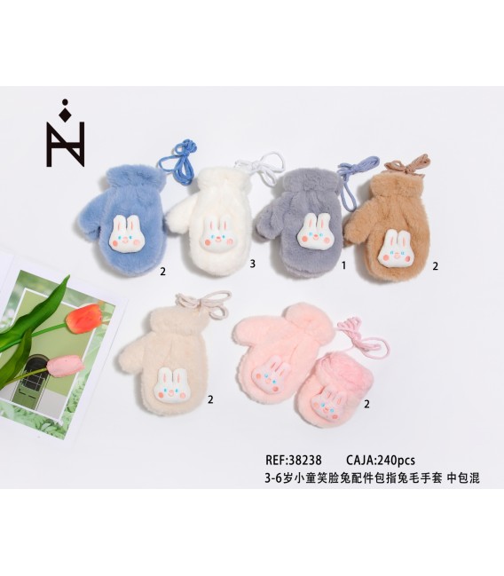 Guantes Infantil Conejo