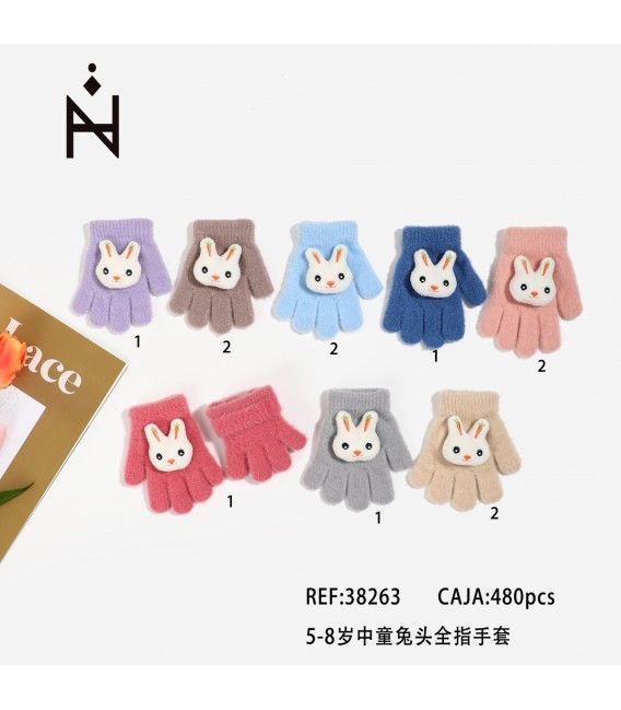 Guantes Infantil Conejo