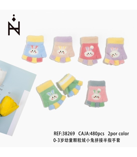 Guantes Infantil Conejo