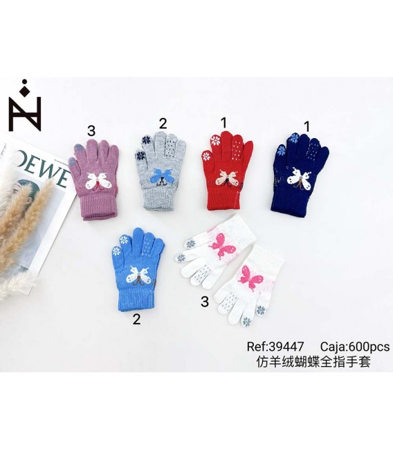 Guantes Infantil Mariposa