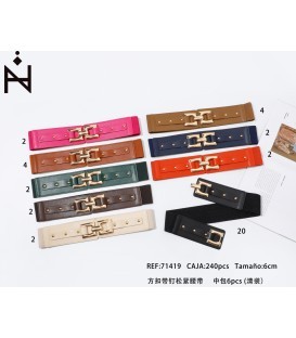 Cinturon Elastico 6cm