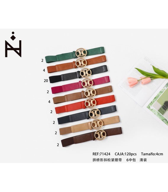 Cinturon Elastico 4cm