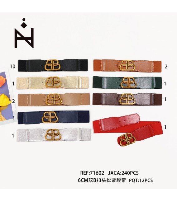 Cinturon Elastico 6cm