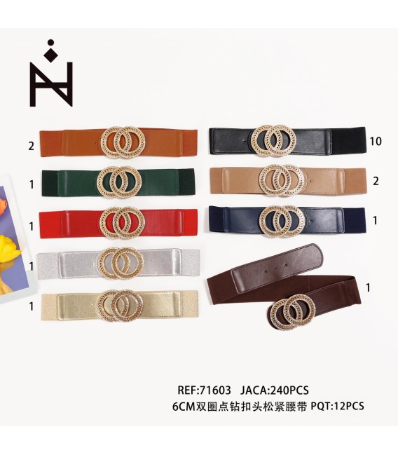 Cinturon Elastico 6cm