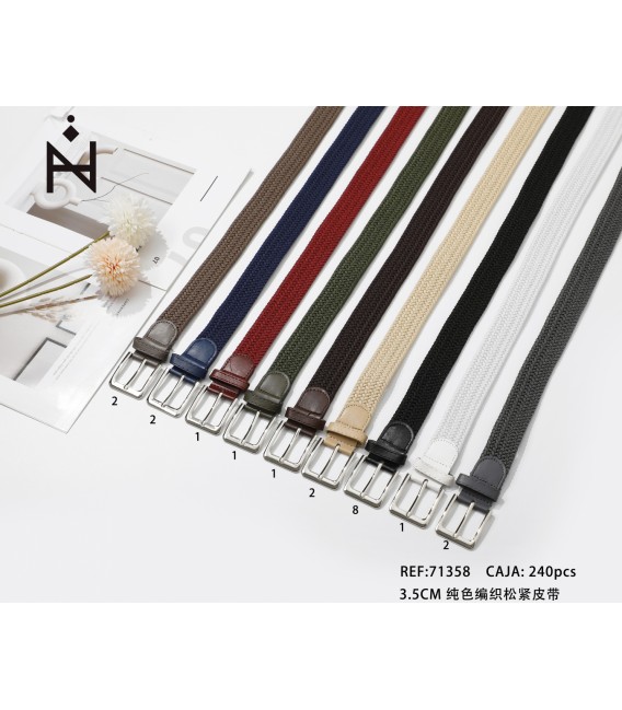 Cinturon Elastico 3.5cm