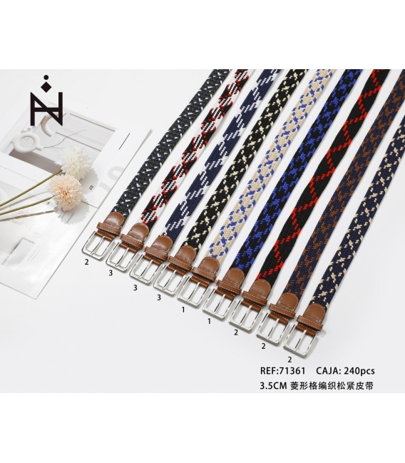 Cinturon Elastico 3.5cm